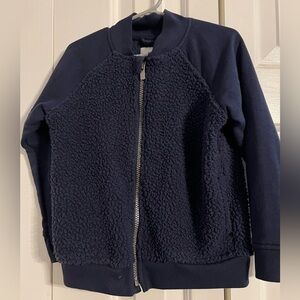 Old navy zip up by blue jacket